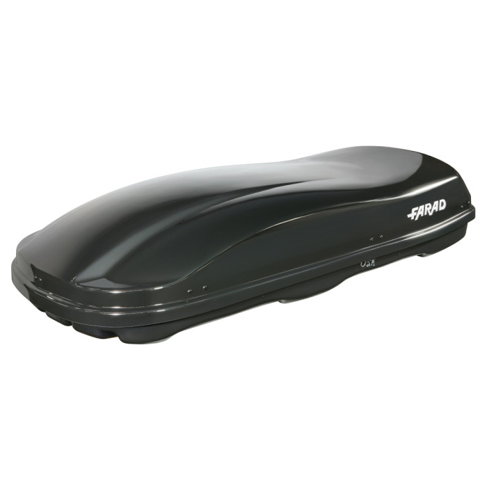 Coffre de toit FARAD Marlin 680L noir métallisé - DEUXIEME CHOIX
