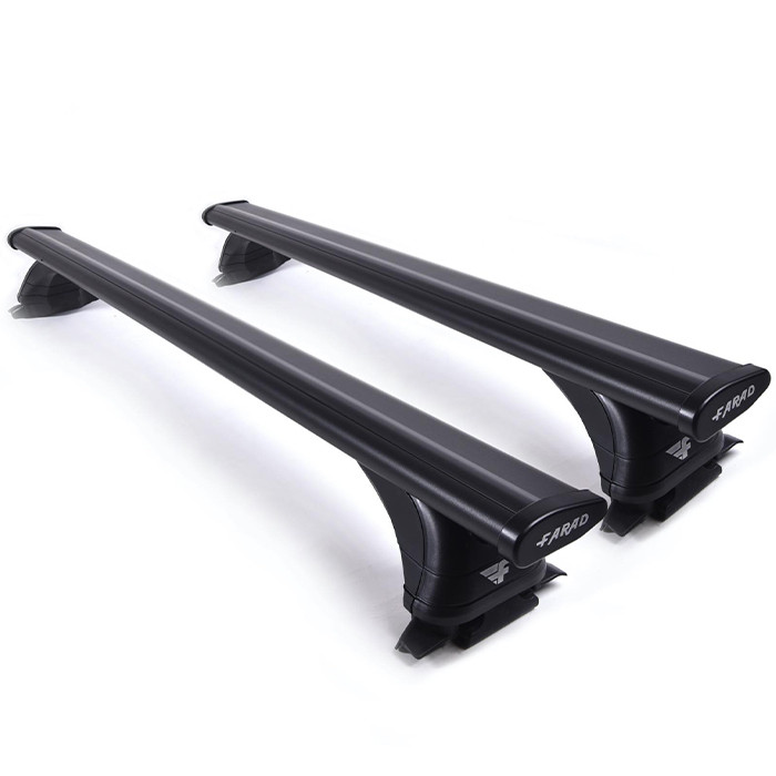 Barres de toit Farad Aerodynamic Black LX cm. 110