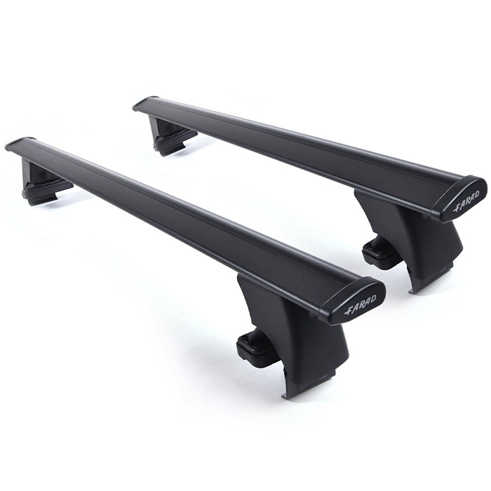 Barres de toit Farad Aerodynamic Black BS cm. 120