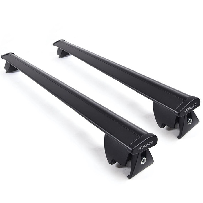 Barres de toit Farad Aerodynamic Black HILO cm. 120