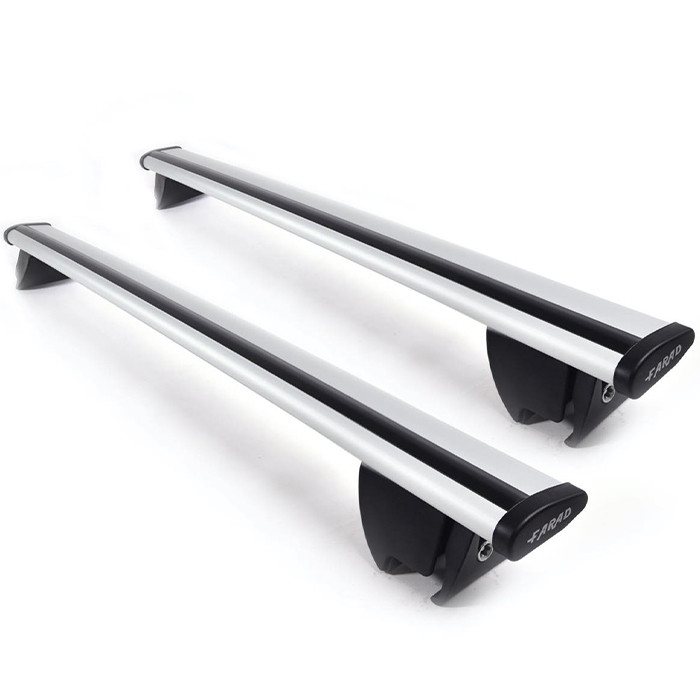 Barres de toit Farad Aerodynamic Grey HILO cm. 130