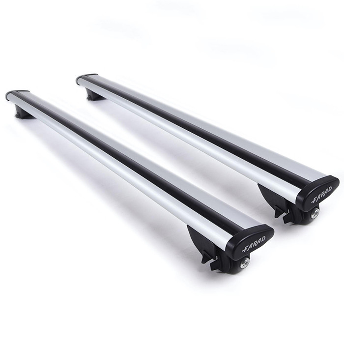 Barres de toit Farad Aerodynamic Grey SM02 cm. 120